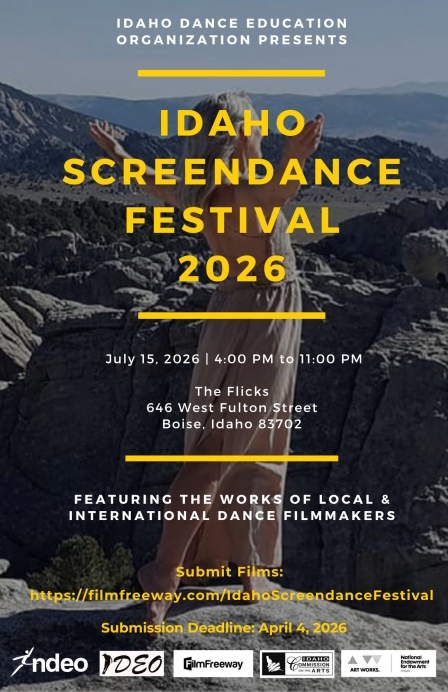 2026 Idaho Screendance Film Festival